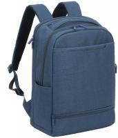 Рюкзак для ноутбука 17.3" Riva 8365 синий полиэстер женский дизайн (8365 BLUE)
