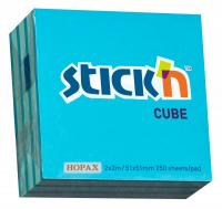 Блок самоклеящийся бумажный Stick`n 21337 51x51мм 250лист. 70г/м2 неон+пастель 2цв.в упак.