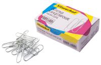 Скрепки Silwerhof 491038 металл оцинкованные 33мм (упак.:100шт) картонная коробка