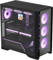 Корпус Formula Air Power G8 черный без БП ATX 8x120mm 6x140mm 2xUSB3.0 audio bott PSU