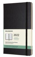 Еженедельник Moleskine CLASSIC WKNT Large 130х210мм 144стр. черный
