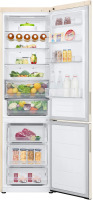 Холодильник LG GC-B509AEMW 2-хкамерн. бежевый инвертер