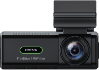 Видеорегистратор Digma FreeDrive 940W max черный 4Mpix 2160x3840 170гр. карта в комплекте:32Gb Allwinner