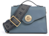 Сумка женская The Bridge Irene 04520501/KP голубая натур.кожа