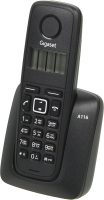 Р/Телефон Dect Gigaset A116 RUS черный АОН