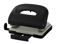 Дырокол Kw-Trio 09652black макс.:16лист. пластик черный отв.:2