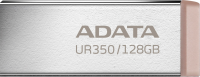 Флеш Диск A-Data 128GB UR350 UR350-128G-RSR/BG USB3.2 серебристый/коричневый