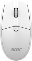 Мышь Acer OMR408 белый оптическая 1600dpi беспров. USB для ноутбука 4but (ZL.MCEEE.02Y)