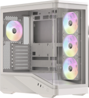 Корпус Formula Crystal U9 PA белый без БП ATX 9x120mm 3x140mm 2xUSB3.0 audio bott PSU