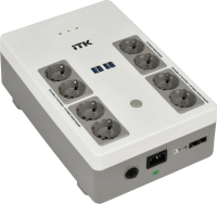 Источник бесперебойного питания ITK Electra EST8-800VA-1-001-L 480Вт 800ВА черный