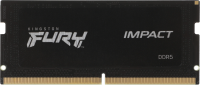 Память DDR5 16GB 6400MHz Kingston KF564S38IB-16 Fury Impact RTL PC5-51200 CL38 SO-DIMM ECC 262-pin 1.35В single rank Ret