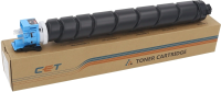 Картридж лазерный Cet CET141659 TK-8365C голубой (12000стр.) для Kyocera TASKalfa 2554ci