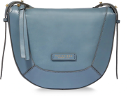 Сумка женская The Bridge Fedora 04320501/KP голубая натур.кожа