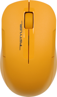 Мышь A4Tech Fstyler FG15CS Air2 желтый оптическая 1200dpi silent беспров. USB для ноутбука 3but