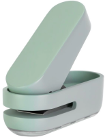 Дырокол Deli NS088green макс.:10лист. пластик зеленый отв.:1