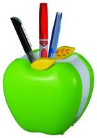 Подставка Deli E9139 Яблоко для письменных принадлежностей ассорти пластик