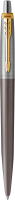 Ручка шариков. Parker Jotter XL Grey Core GT (2213722) M син. черн. подар.кор.