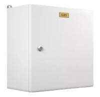Шкаф электротехнический Elbox EMW-600.600.300-1-IP66 потол.пан. пан.основ. монтаж.пан. одноствор. настенный 600мм 600мм 300мм 285мм IP66 IK10 несъемн.бок.пан. 100кг серый сталь уличный всепогодный антиванадальный