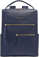 Рюкзак женский Piquadro Patricia CA6839W140BM/BLU темно-синий натур.кожа