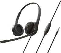 Наушники с микрофоном Creative HS-230 черный 2м накладные оголовье (51EF1110AA000)