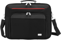 Сумка для ноутбука 15.6" Digma HC-211 черный/красный полиэстер (HC211BKR)