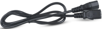 Шнур питания Cabeus PC-189-VDE-1.8M C13-С14 проводник.:3x0.75мм2 1.8м 220/250В 6А черный