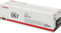 Картридж лазерный Canon 067Y 5099C002 желтый бар.в компл. (1250стр.) для Canon LBP631/633/MF651/655/657