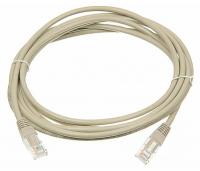 Патч-корд Lanmaster TWT-45-45-3.0/6-GY вилка RJ-45-вилка RJ-45 кат.6 3м серый ПВХ (уп.:1шт)