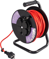 Сетевой удлинитель Buro BU-PSR4.20/G-16 20м (4 розетки) оранжевый (коробка)