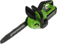 Цепная пила Greenworks G40CS30IIK4 аккум. дл.шины:12" (30cm) 1аккум. 4Ач ЗУ (2007807UB)