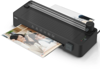 Ламинатор Deli ET109 черный A4 (70-125мкм) 26см/мин