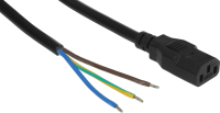 Шнур питания ITK PC-C13N-2M C13 проводник.:3x1.5мм2 2м 230В 10А черный