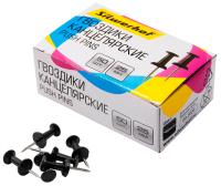 Гвоздики Silwerhof 502019 металл черный (упак.:50шт) картонная коробка