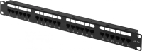Патч-панель Lanmaster NM-PPU24C 19" 1U 24xRJ45 кат.5E UTP