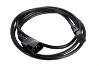 Шнур питания Rem R-10-Cord-C13-C14-3 C13-С14 проводник.:3x1мм2 3м 220В 10А (упак.:1шт) черный