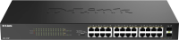 Коммутатор D-Link DGS-1026P DGS-1026P/A1A (L2) 24x1Гбит/с 2SFP 24PoE 240W неуправляемый
