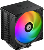 Устройство охлаждения(кулер) ID-Cooling SE-904-XT ARGB Soc-AM5/AM4/1200/1700/1851 черный 4-pin 14-29.1dB Al+Cu 180W 430gr Ret (SE-904-XT ARGB BLACK)