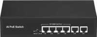 Коммутатор Falcon Eye FE-4FPF2 00-00330351 (L2) 4x100Мбит/с 2x1Гбит/с 4PoE 48W неуправляемый
