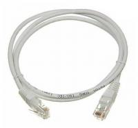 Патч-корд Lanmaster TWT-45-45-2.0-GY UTP cat5E molded 2м серый RJ-45 (m)-RJ-45 (m)