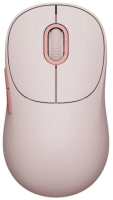 Мышь Xiaomi Wireless Mouse 3 розовый оптическая 1200dpi silent беспров. BT/Radio USB для ноутбука 4but (BHR8911GL)