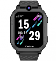 Смарт-часы Xenium W600 1.83" AMOLED корп.темно-серый рем.темно-серый (CTW600DG/00)