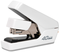 Степлер настольный Deli 0370SWhite Exceed 24/6 26/6 (40листов) снижение усилия белый 100скоб коробка