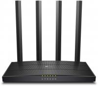 Роутер беспроводной TP-Link Archer C6U AC1200 10/100/1000BASE-TX черный