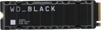 Накопитель SSD WD S PCIe 4.0 x4 2TB WDS200T2XHE Black SN850X M.2 2280
