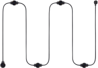 Сетевой удлинитель Buro BU-PDS5.5/B 5м (5 розеток) черный (пакет ПЭ)