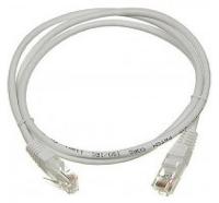 Патч-корд Lanmaster UTP TWT-45-45-1.0-GY вилка RJ-45-вилка RJ-45 кат.5е 1м серый ПВХ (уп.:1шт)