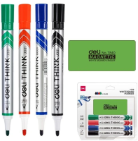 Набор маркеров для досок Deli EU099 ассорти