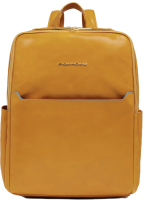 Рюкзак женский Piquadro Blue Square CA6678B2/G горчичный натур.кожа