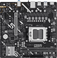 Материнская плата Asus PRIME B850M-F Socket AM5 AMD B850 2xDDR5 mATX AC`97 8ch(7.1) GbLAN RAID+VGA+HDMI