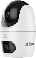 Камера видеонаблюдения IP Dahua DH-IPC-H3DP-3F-0360B Wi-Fi 3.6-3.6мм цв. корп.:белый/черный (DH-H3D-3F)